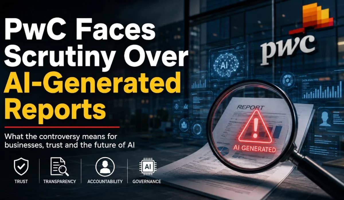 PwC Faces Scrutiny Over AI-Generated Reports — trust, transparency, accountability and governance
